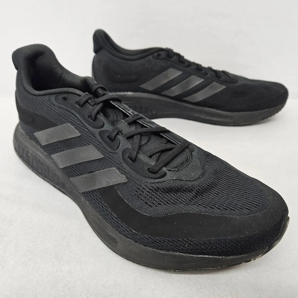 Adidas‎ Men's Supernova + Running Shoes H04467 Black Sz 10